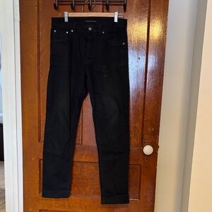 Nudie Jeans Slim Fit Black Denim